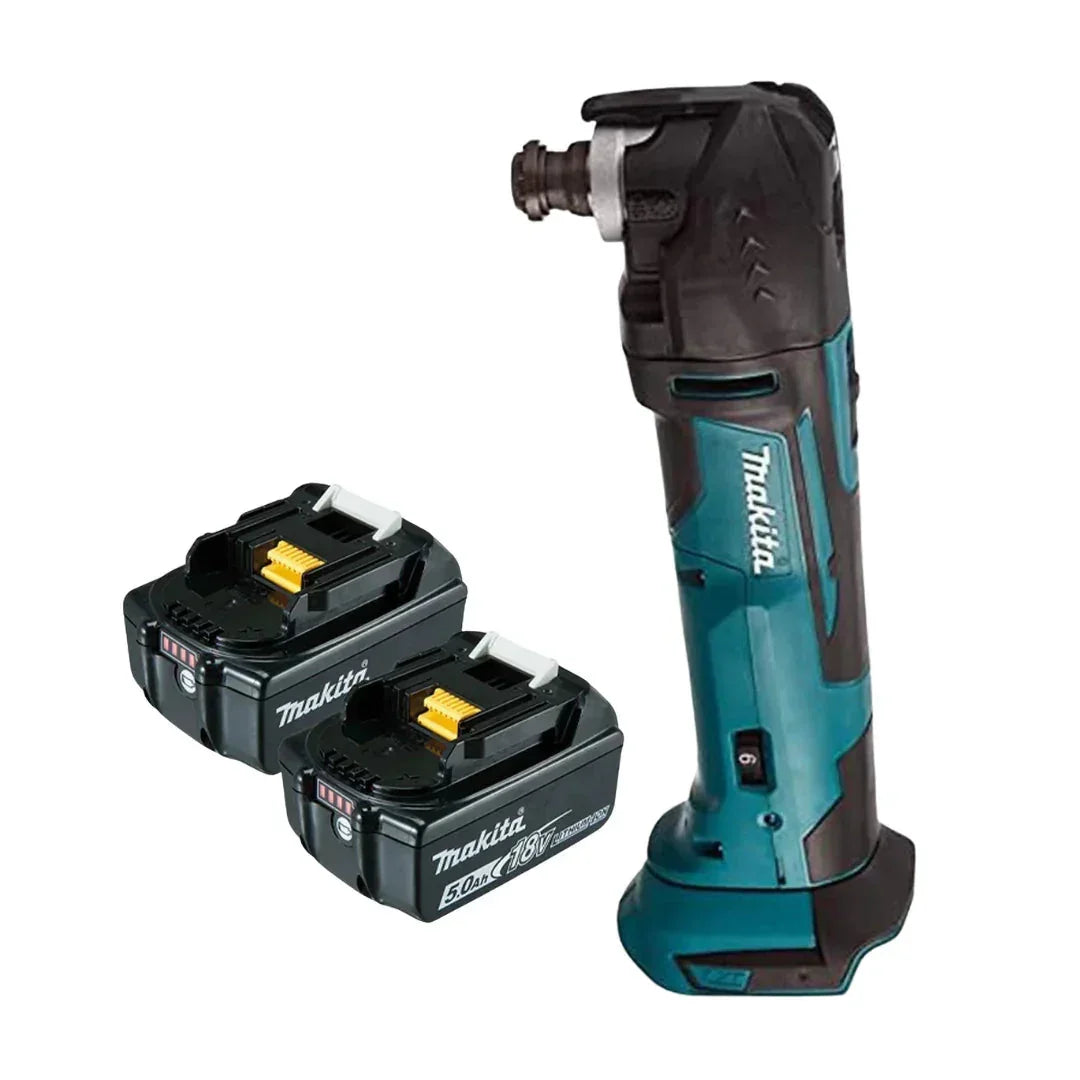 Makita DTM51Z 18V Cordless Multi-Tool with 2 x 5.0Ah Lithium-Ion Batteries